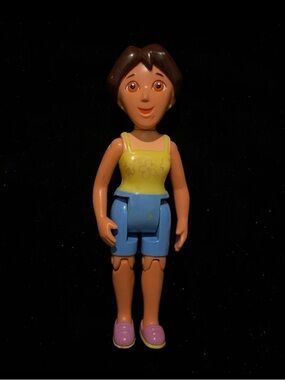 Vintage Dora The Explorer Mom Dollhouse Figure